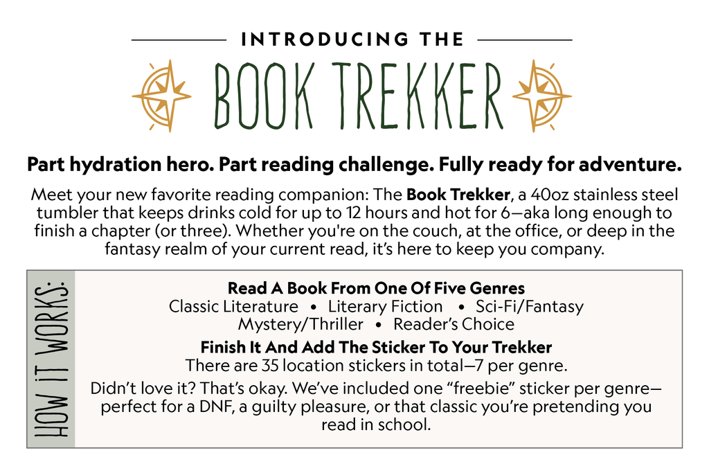 Book Trekker Tumbler
