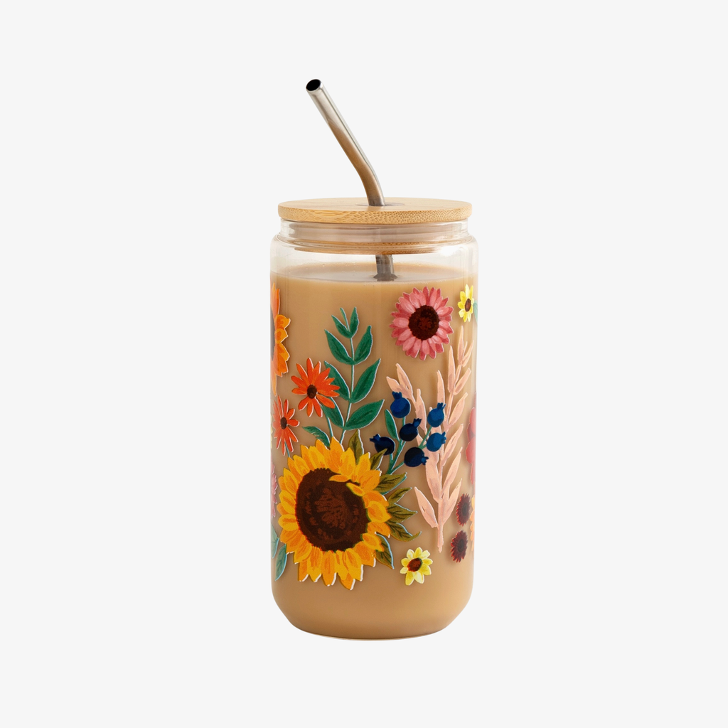 Golden Harvest Glass Tumbler
