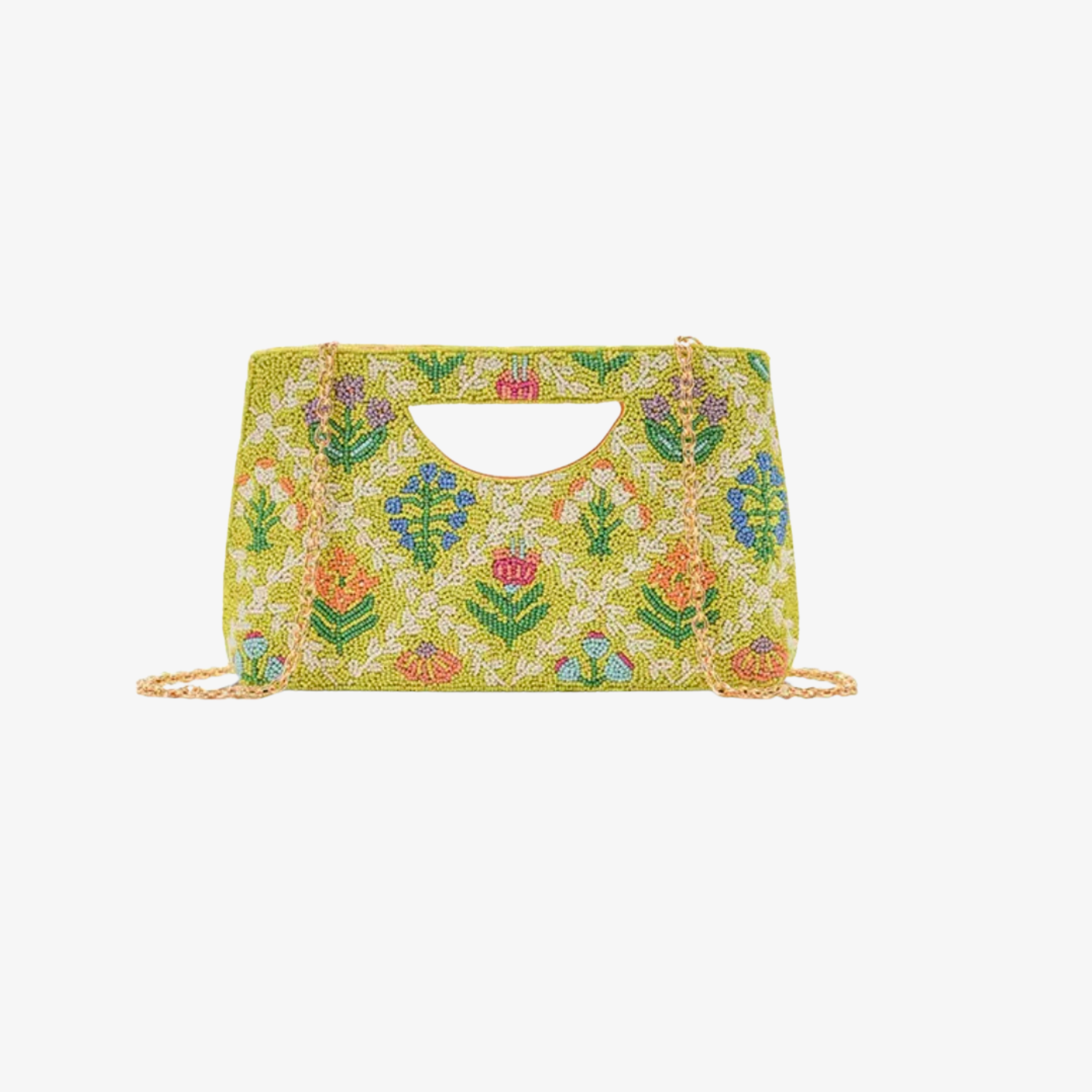 Amalfi Garden Beaded Clutch