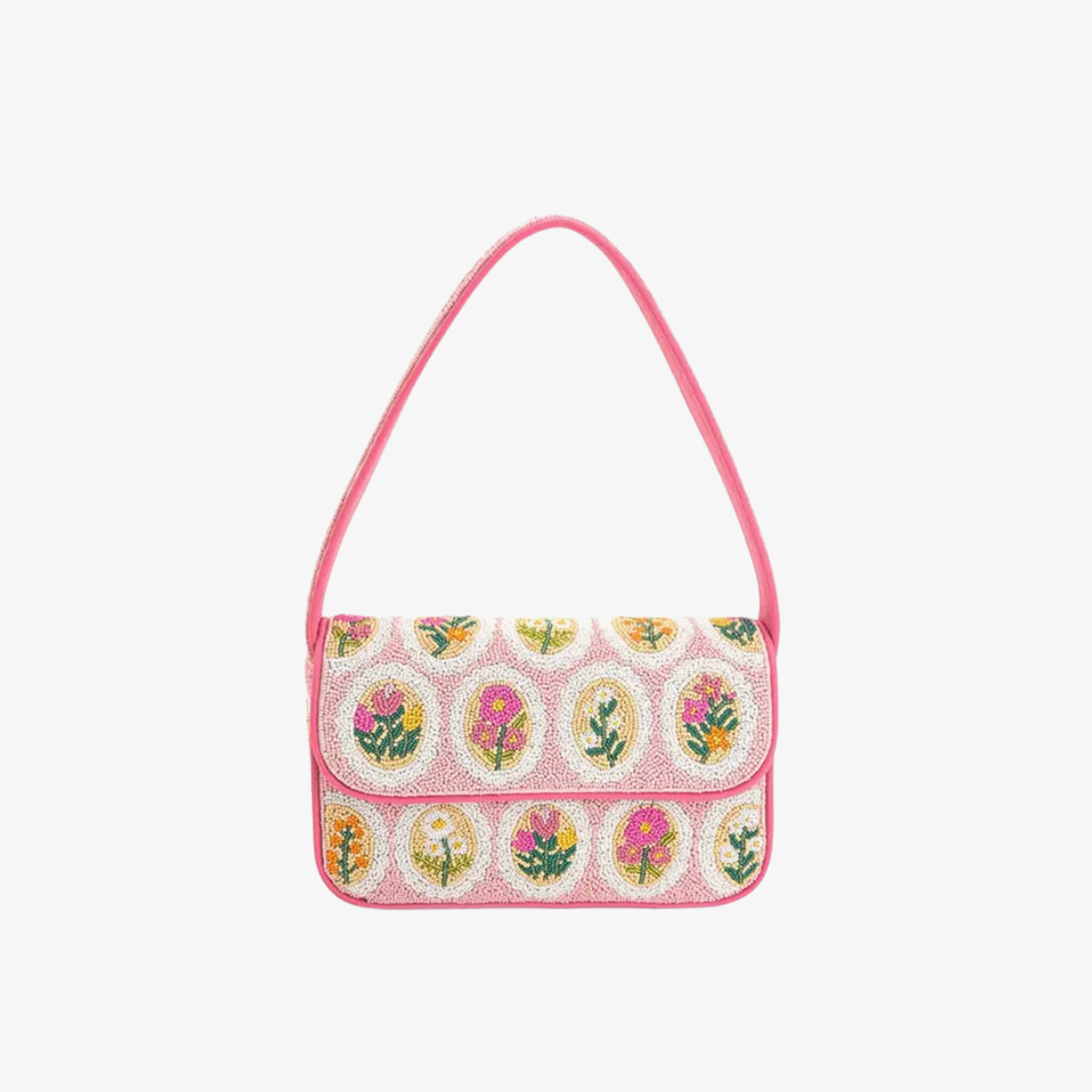 Garden Party Beaded Bag