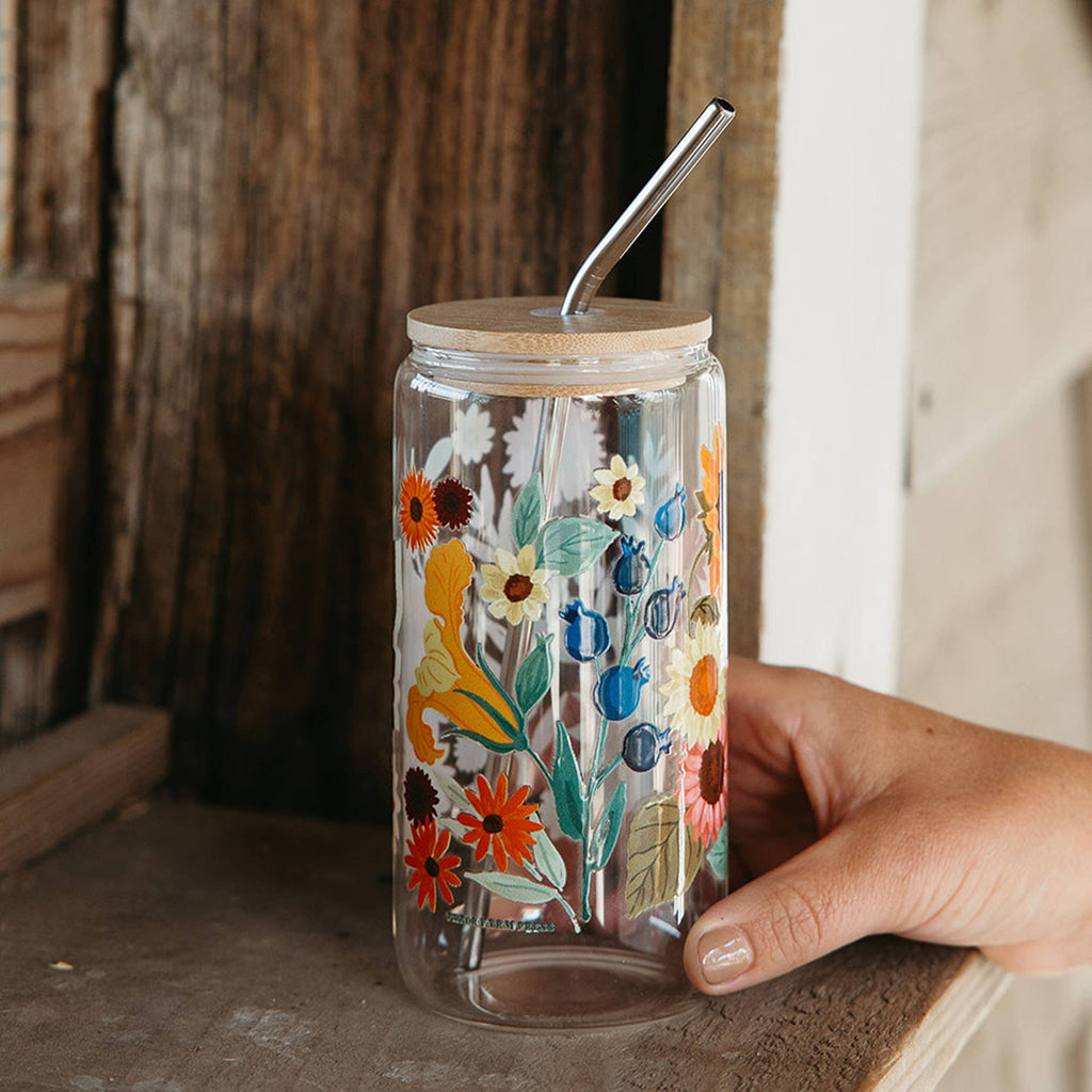 Golden Harvest Glass Tumbler