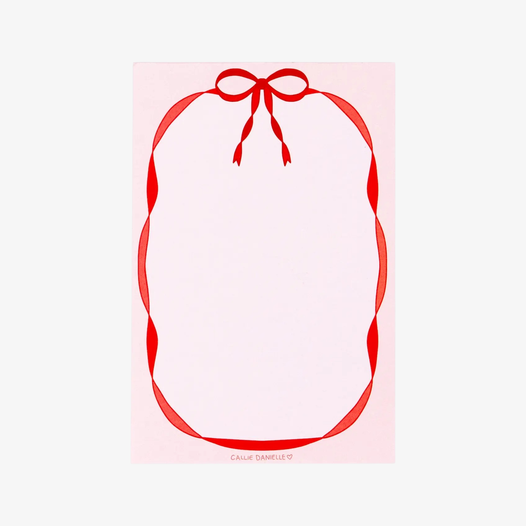 Tied with a Bow Notepad