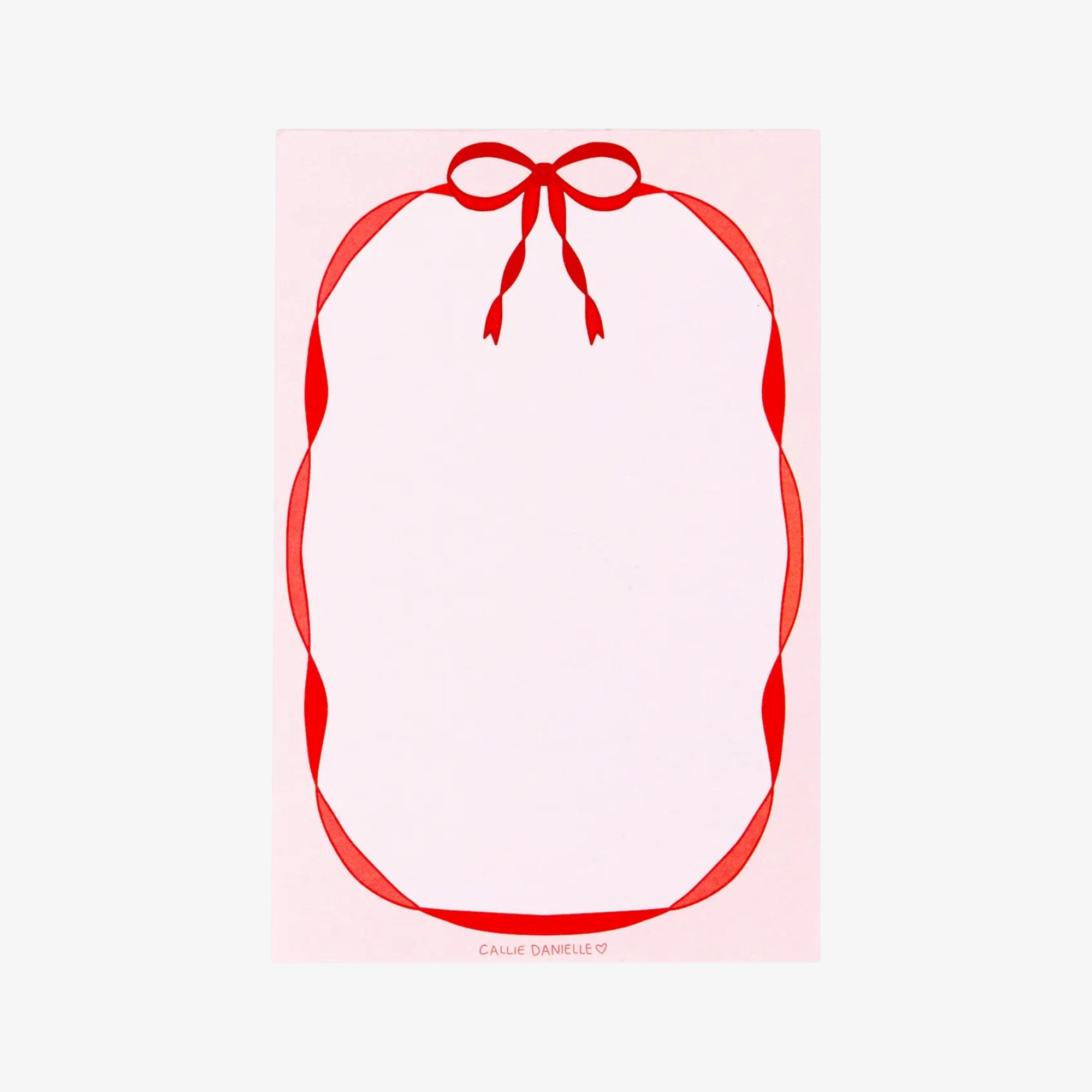 Tied with a Bow Notepad