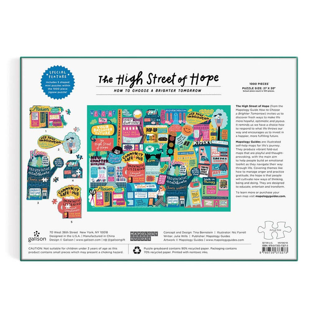 The High Street of Hope 1000 Piece Multi-Puzzle Puzzle