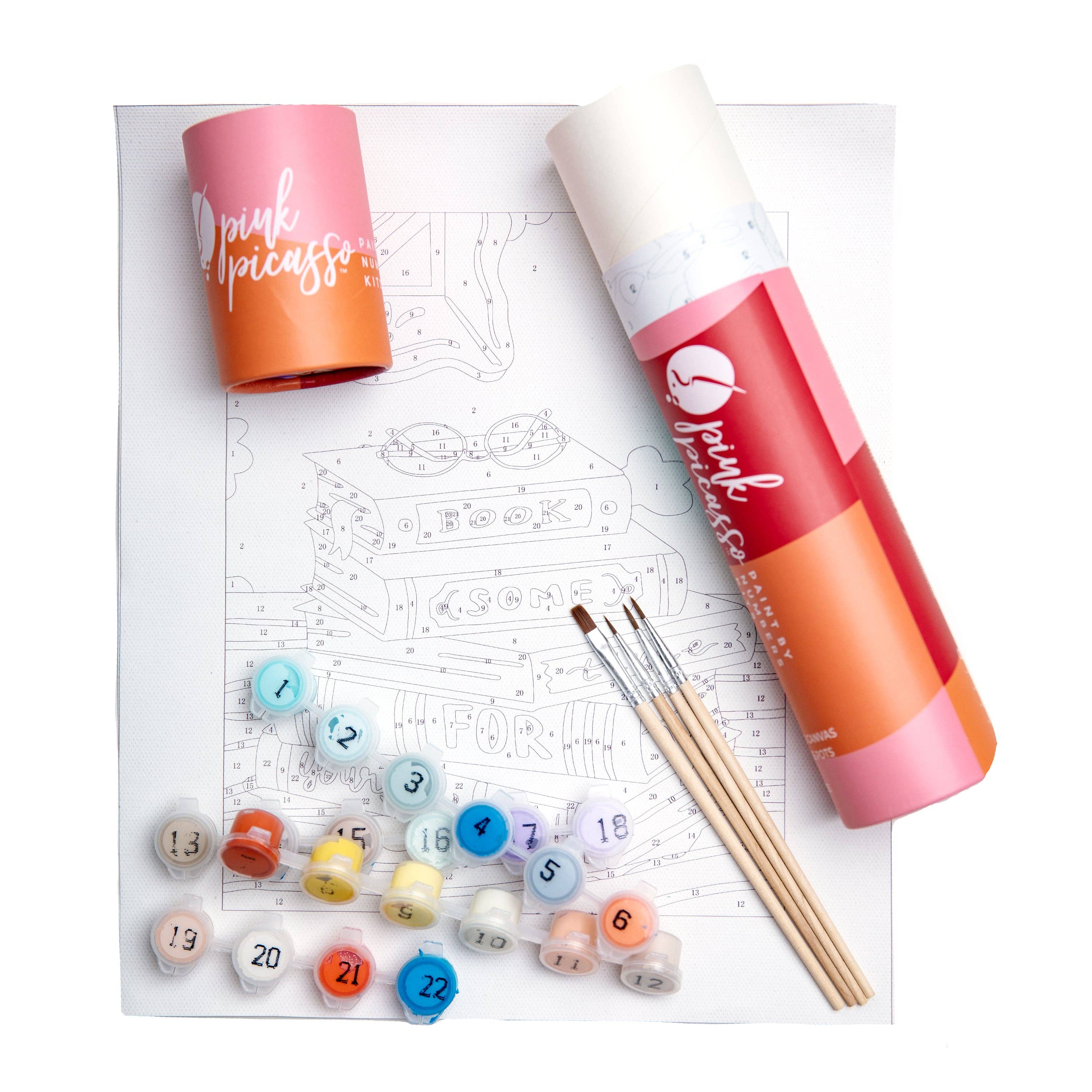 Cozy Chapters Paint-by-Number kit